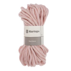 Kartopu Νήμα Πλεξίματος Wool Decor και Decor Prints K1715 - Powder