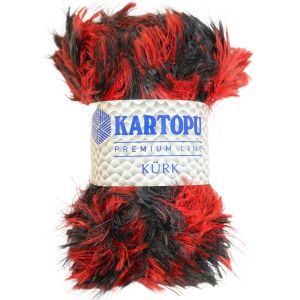 Kartopu Νήμα Πλεξίματος Kurk KF900 - Red Black