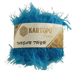 Kartopu Νήμα Πλεξίματος Tavsan Tuyu K515 - Blue