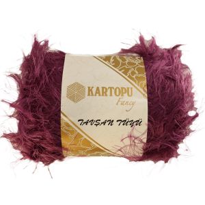 Kartopu Νήμα Πλεξίματος Tavsan Tuyu KF3008 - Purple