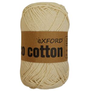Oxford Νήμα Πλεξίματος Cotton Eco 98325 - Dark Cream