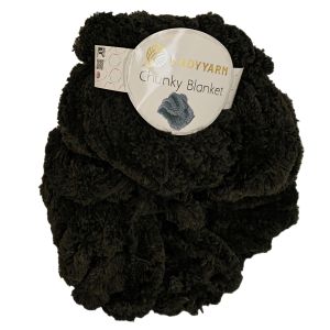 Lady Yarn Νήμα Πλεξίματος Chunky Blanket SL1012 - Black
