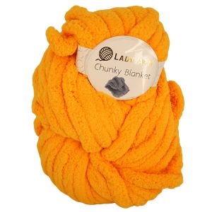 Lady Yarn Νήμα Πλεξίματος Chunky Blanket PL090 - Chrome Yellow