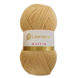 Lady Yarn Νήμα Πλεξίματος Muffin AHB013 - Chikpea color