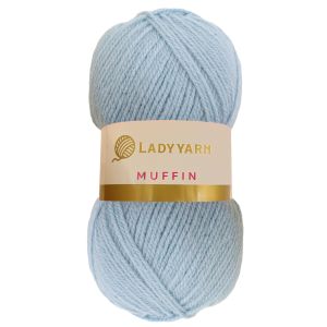 Lady Yarn Νήμα Πλεξίματος Muffin AHB020 - Baby Blue