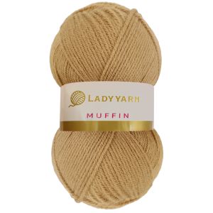 Lady Yarn Νήμα Πλεξίματος Muffin AHB030 - Cappucino